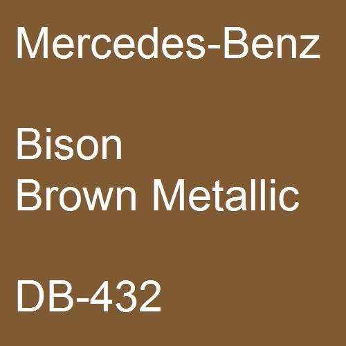 Mercedes-Benz, Bison Brown Metallic, DB-432.